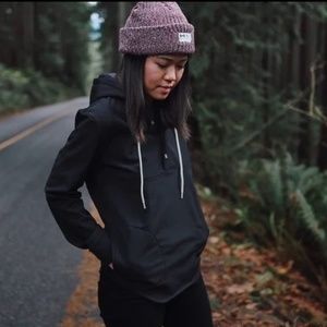 Muttonhead Weatherproof Camping Hoodie, Black, Small